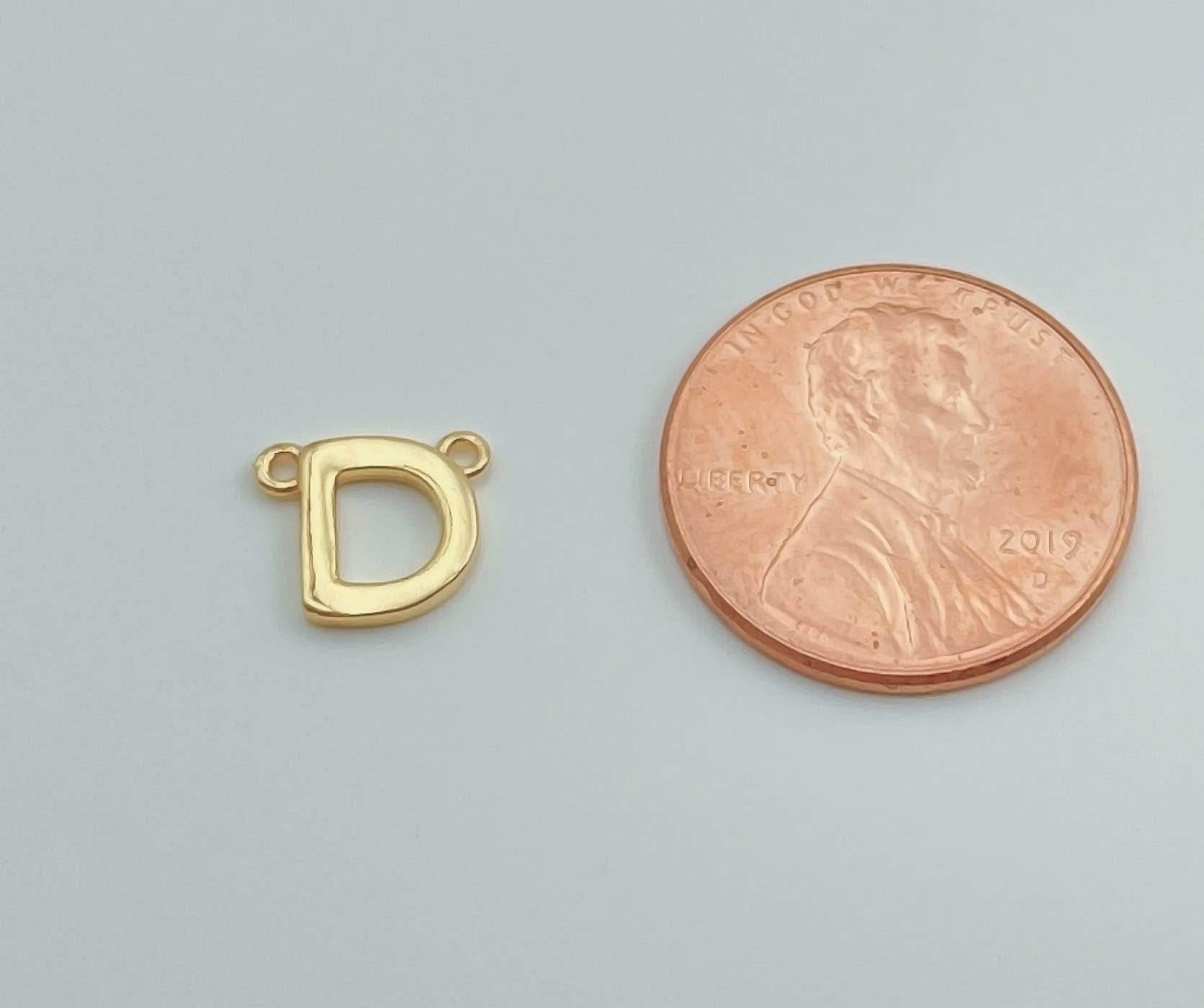 Initial Charm Connecter Charm Beads Creation