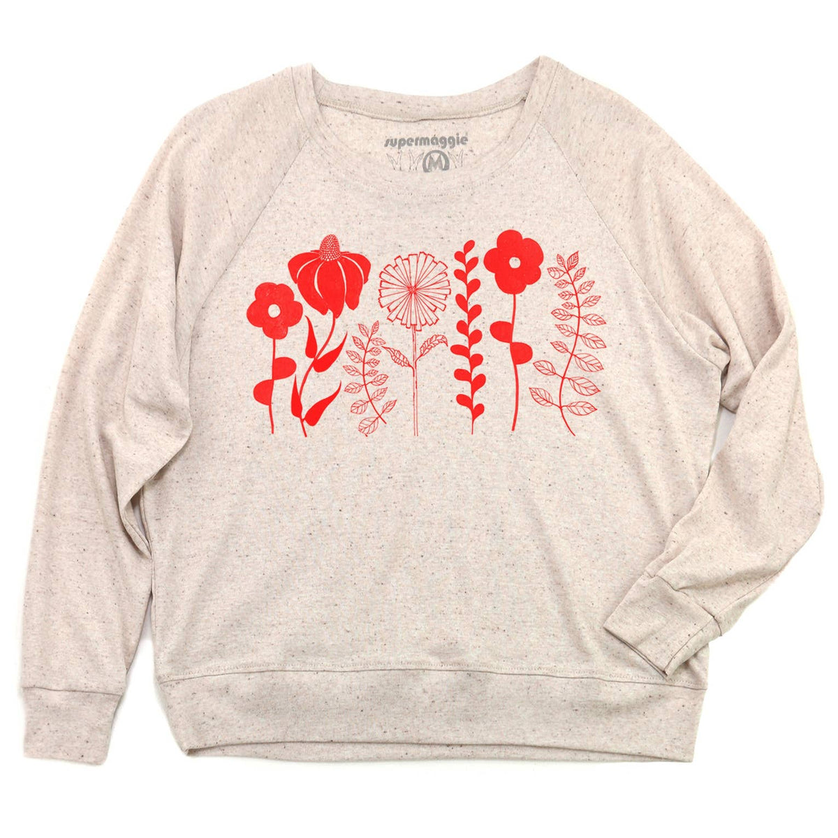 Spring Flowers Pia Tri Blend Pullover