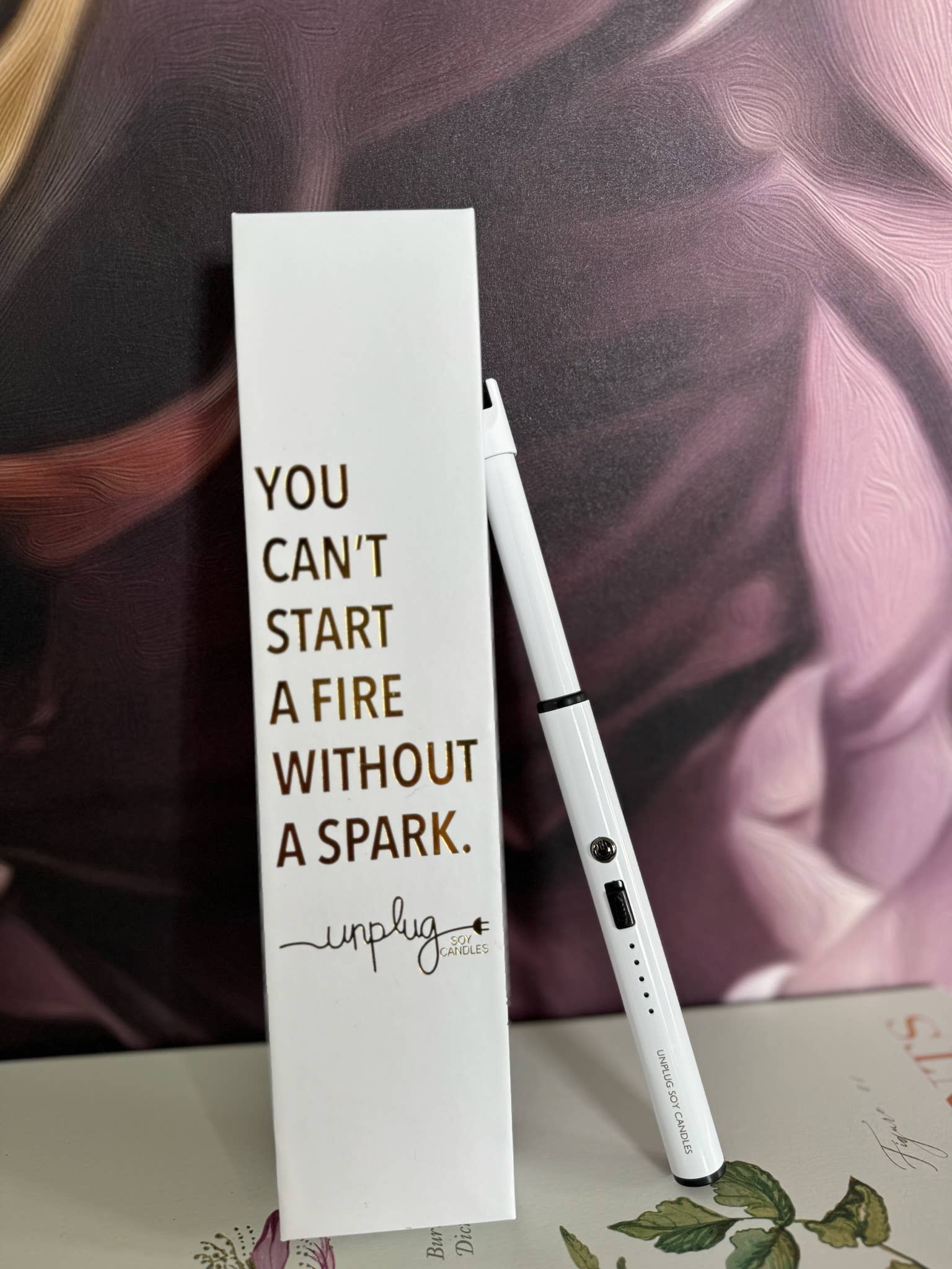 USB Lighter- Rechargeable Candle Lighter Unplug Soy Candles