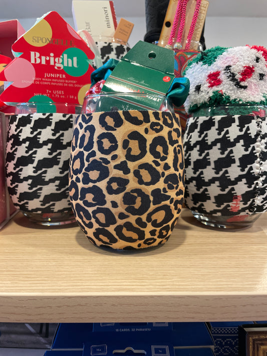 Stemless Wine Glass with Neoprene Glass Huggie Wine-A-Rita