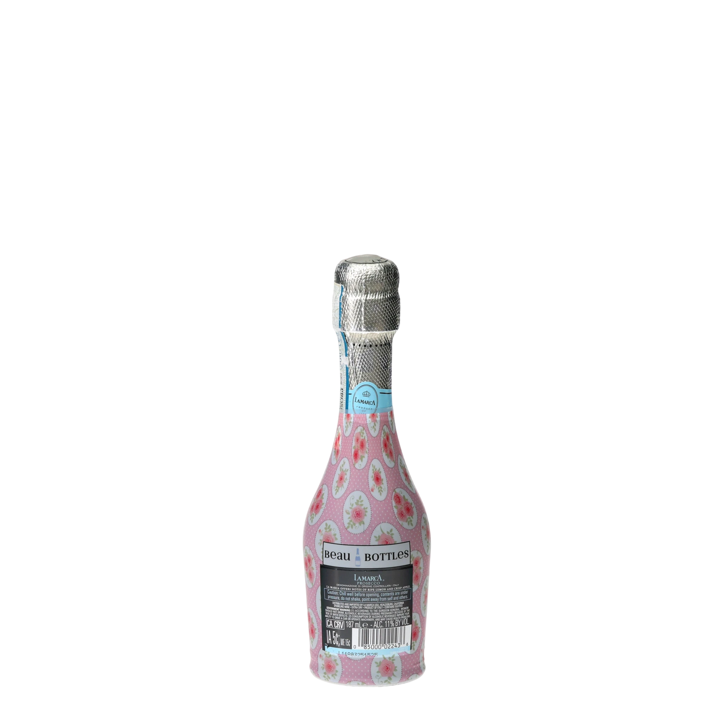 Beau Bottles Pink Chateau Dots- MINI Prosecco Collection - Set of 6 (Wraps Only)