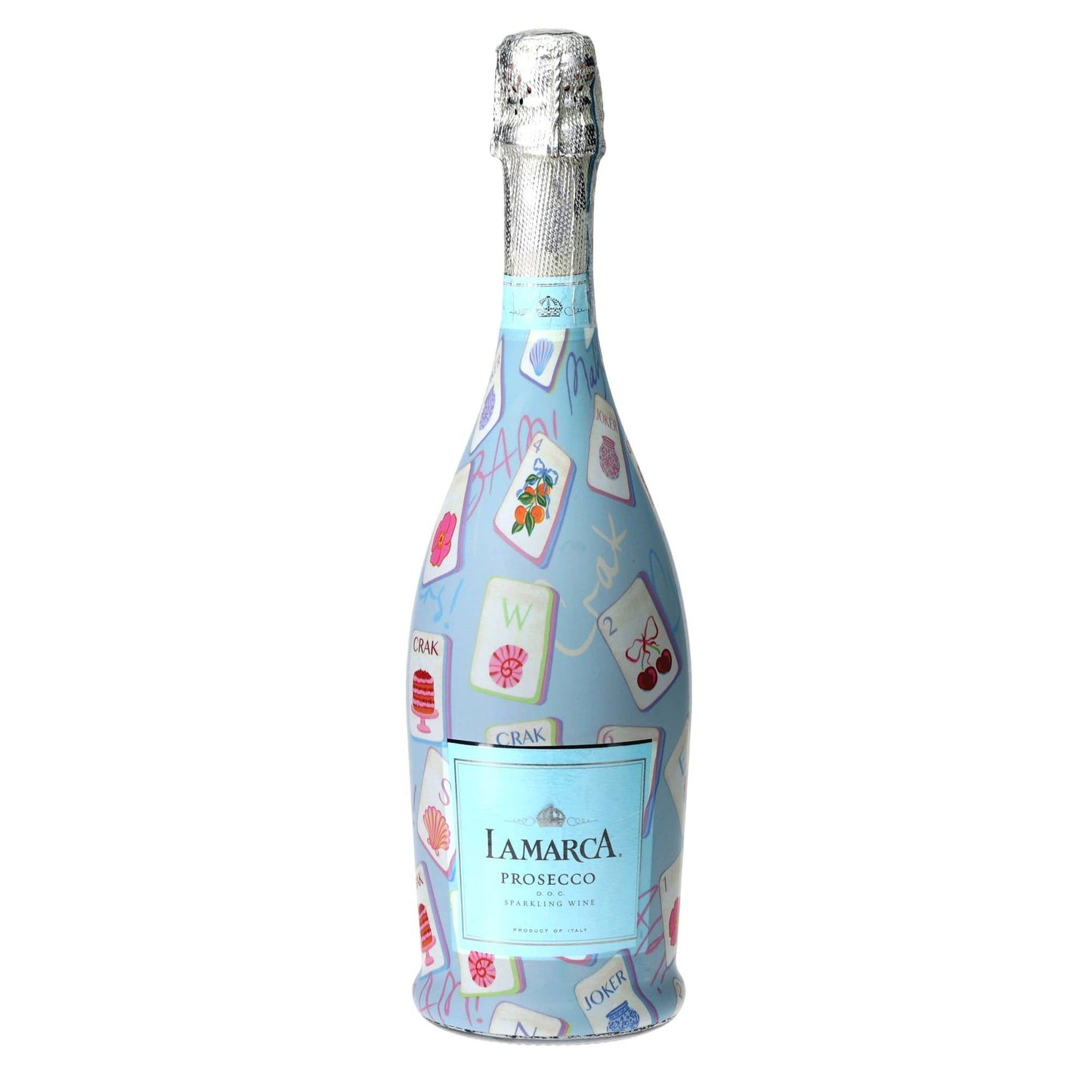 Beau Bottles Pastel Blue Mahjong - Prosecco Collection