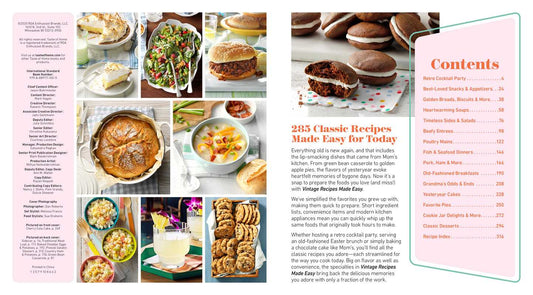 Taste of Home Vintage Recipes Made Easy by