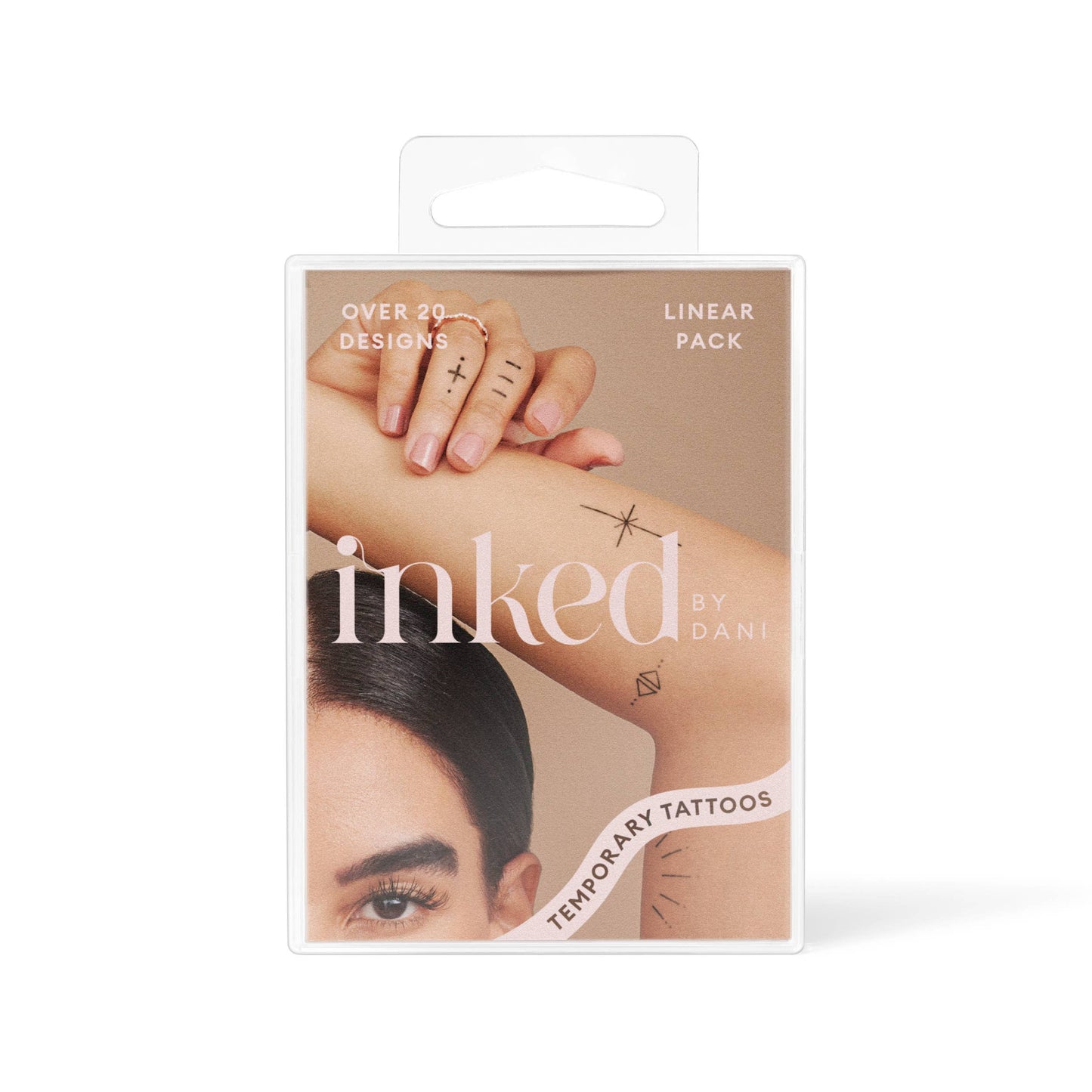 Linear Temporary Tattoo Pack INKED by Dani