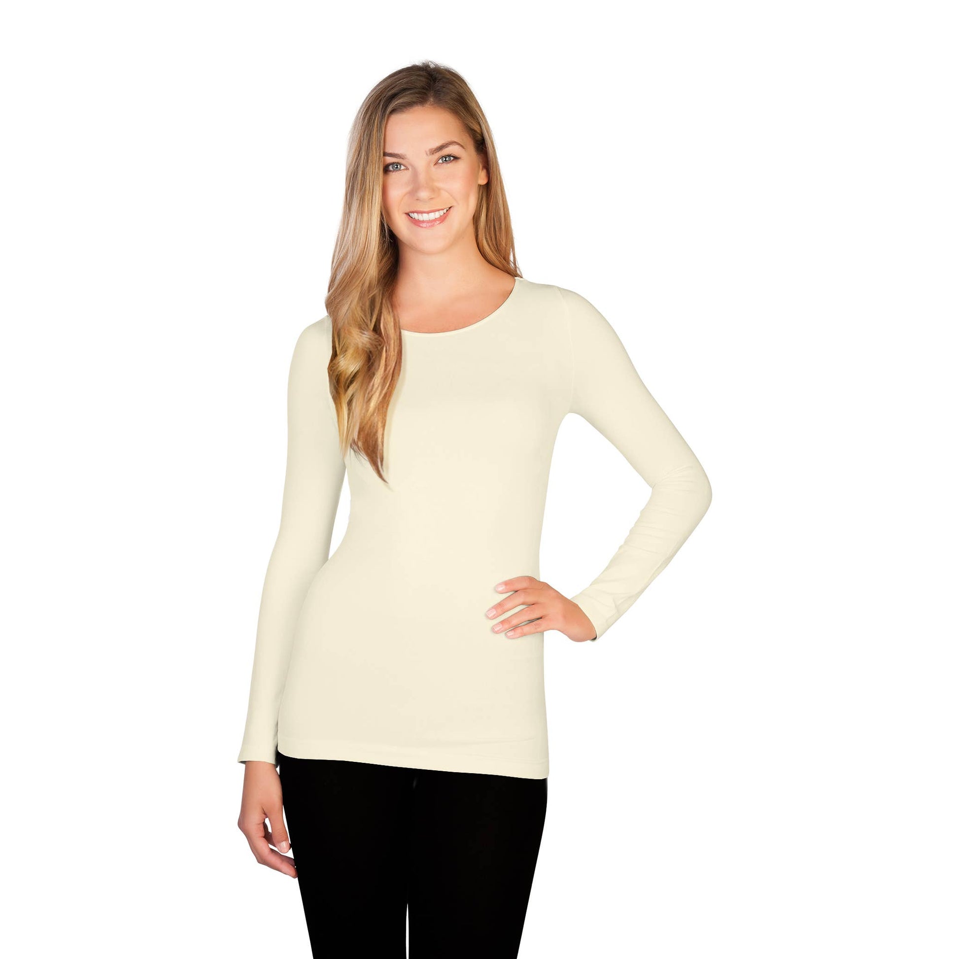 Long Sleeve Crew Neck Skinnytees