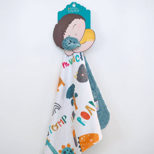 Mini Minky - Dinoland Blue Honey Lemonade