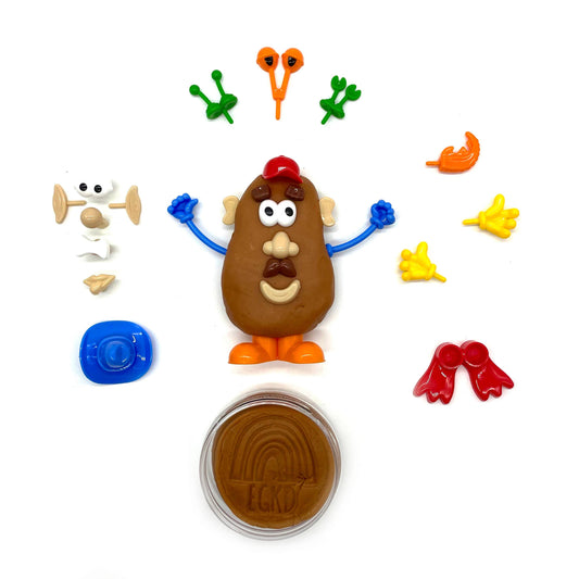 Funny Faces (Mango Tango) KidDough Play Kit Earth Grown KidDoughs (KidDoughs by EGKD)