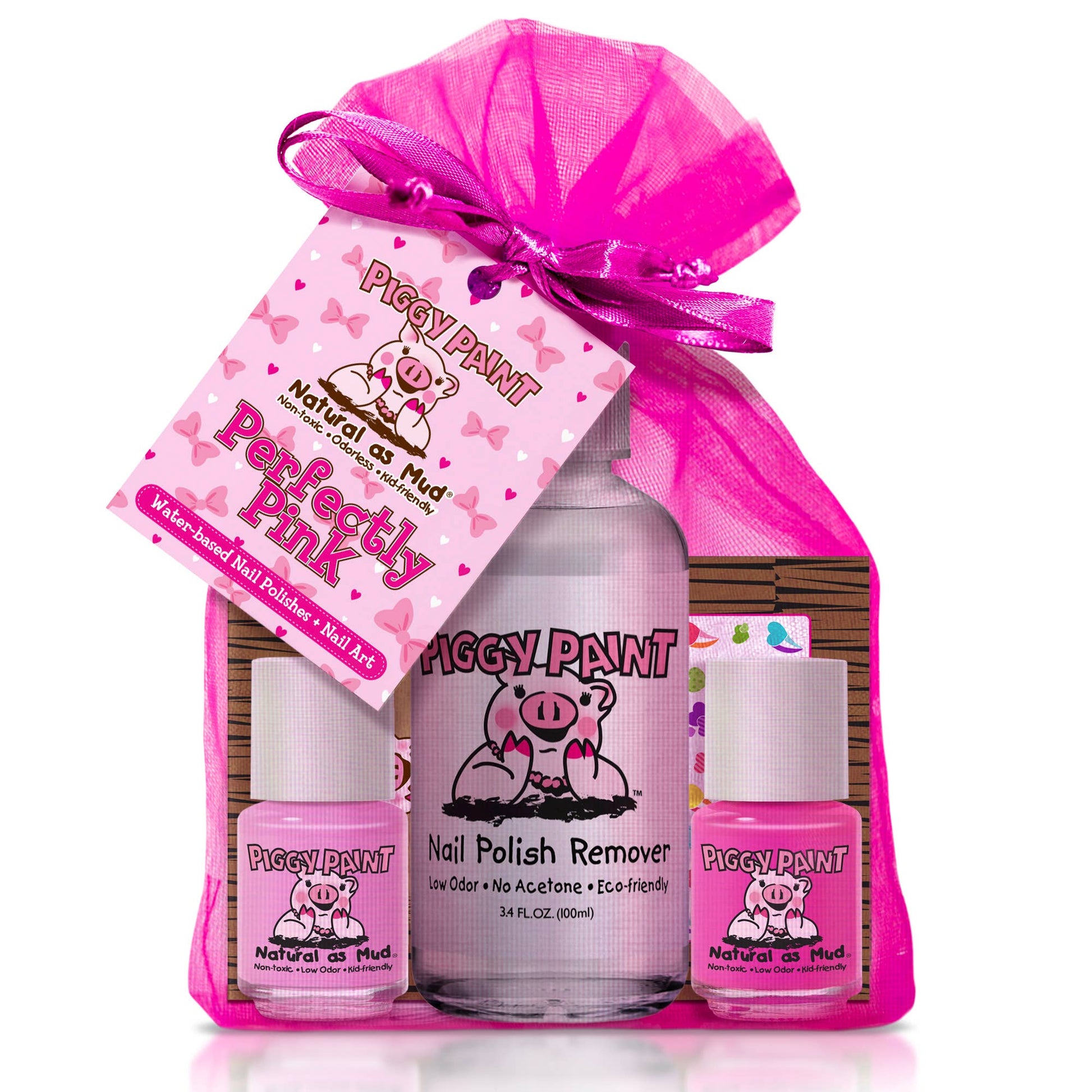 Children's Perfectly Pink Polish Set Piggy Paint