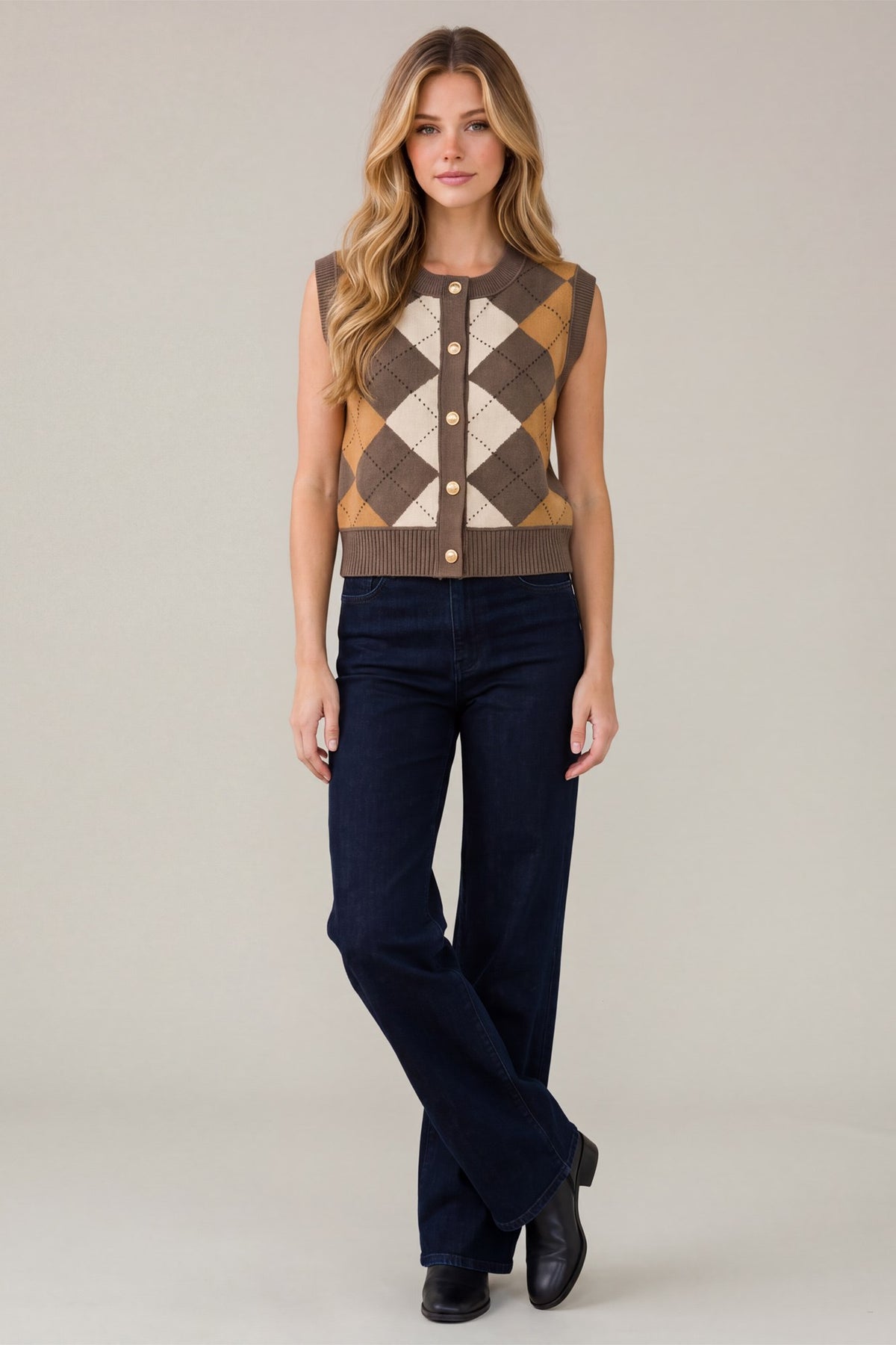 Argyle Sweater Vest