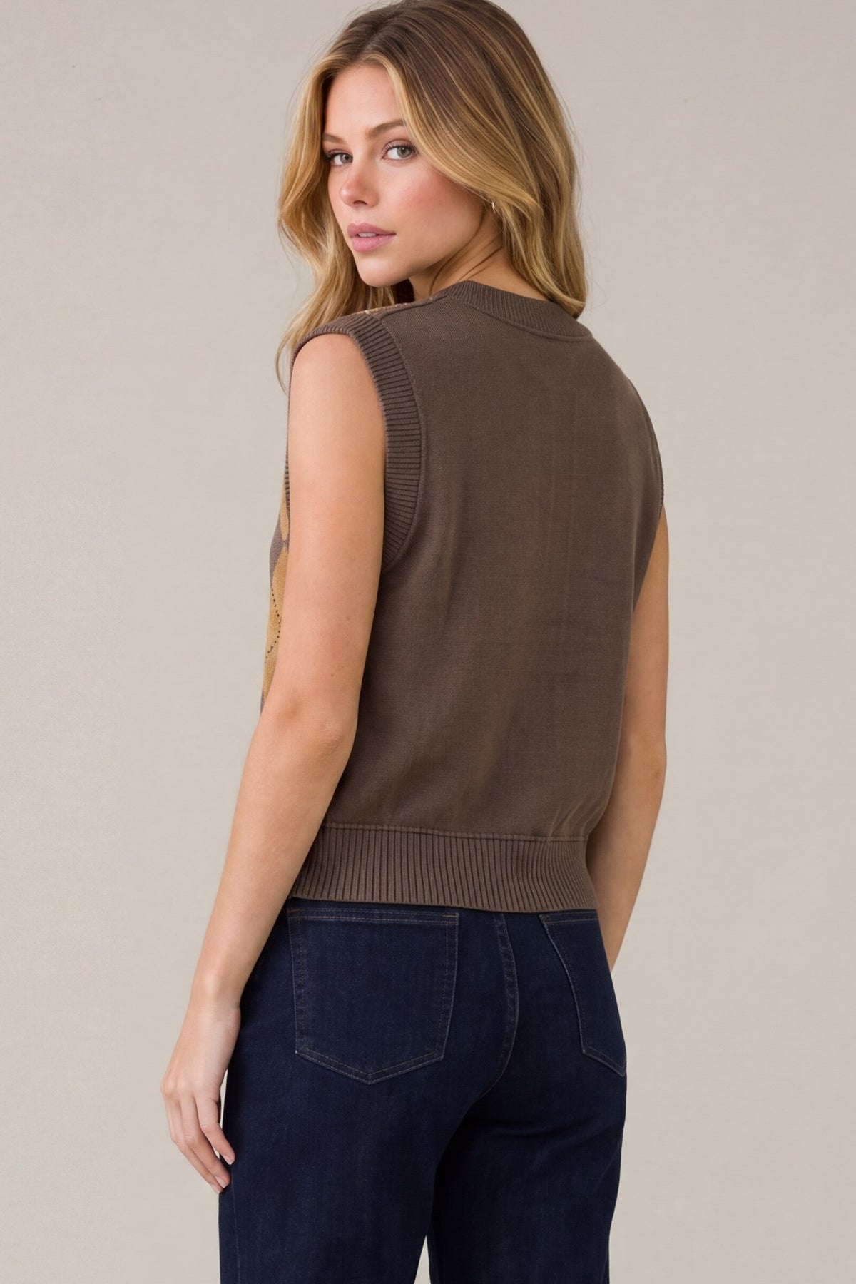 Argyle Sweater Vest