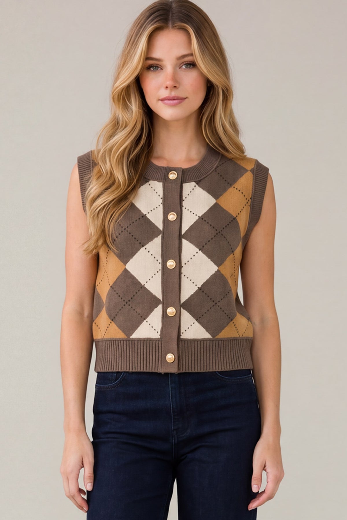 Argyle Sweater Vest
