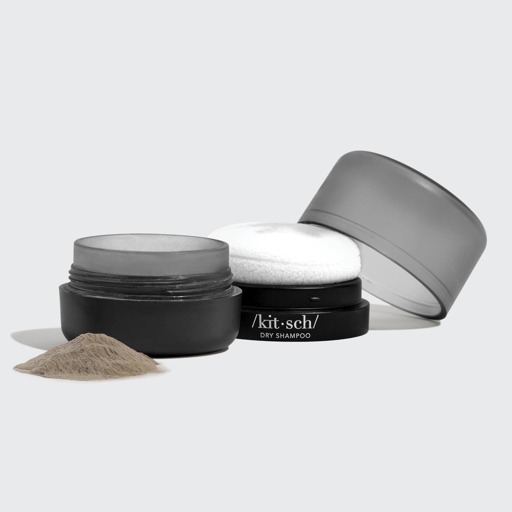 Volumizing Rice Protein Dry Shampoo - Dark Tinted Powder KITSCH
