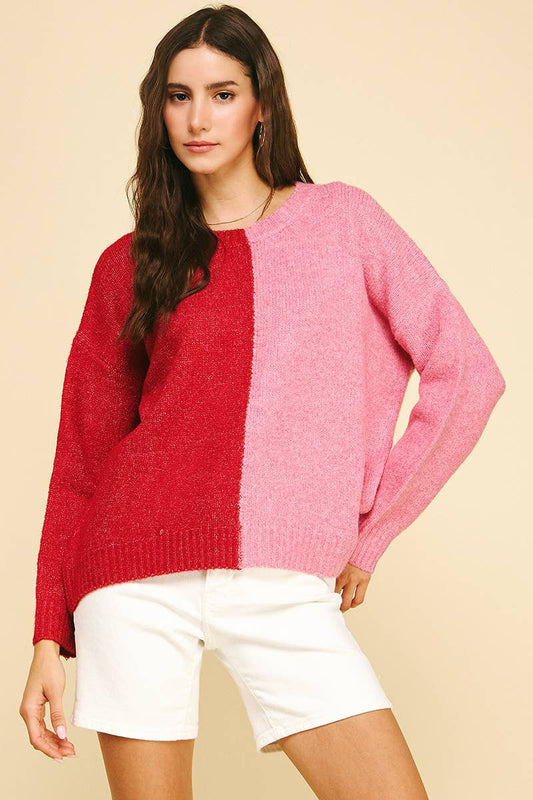 COLORBLOCK SWEATER
