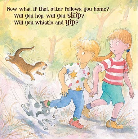Otter Out of Water, a rhyming picture book Sleeping Bear Press