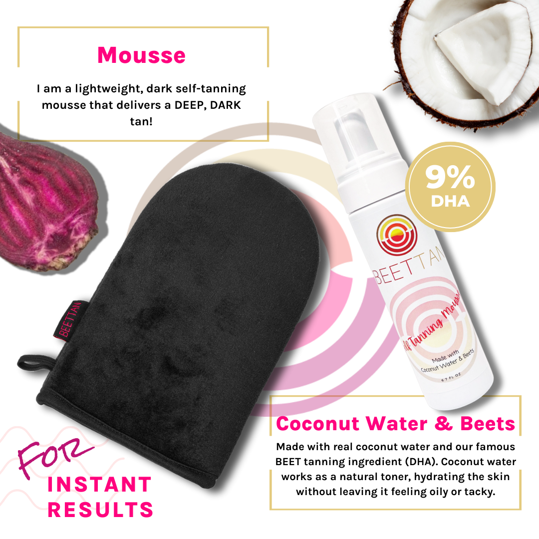 BEETTAN Self Tanning Mousse (Medium-Dark) Beettan LLC