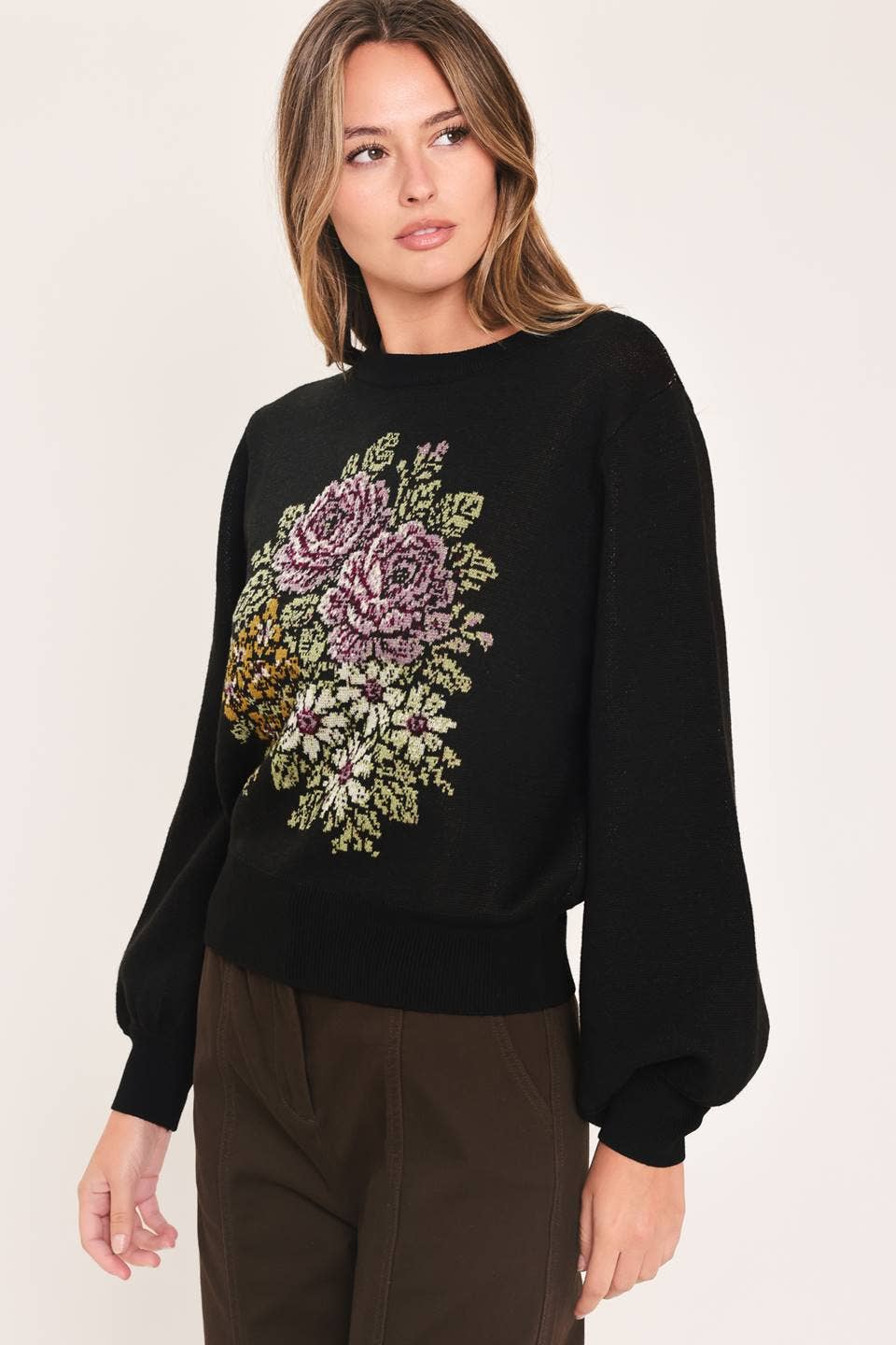 Sweater knit top