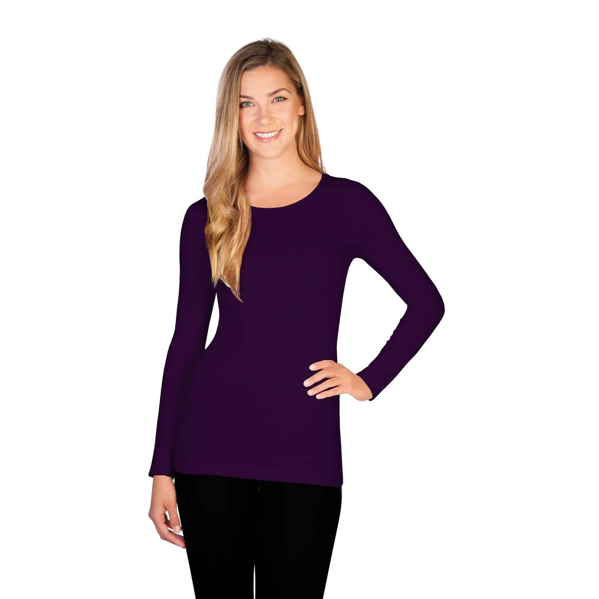 Long Sleeve Crew Neck Skinnytees