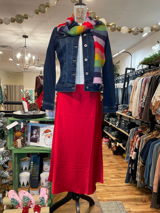 Bias Midi Skirt Current Air