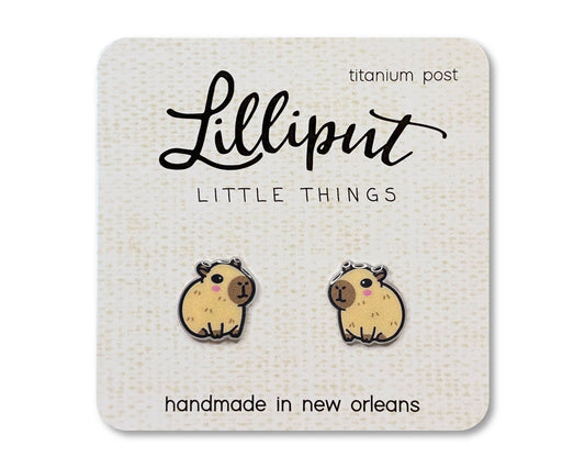 Capybara Earrings