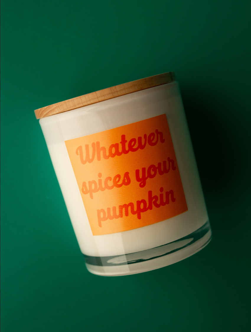 Whatever Spices Your Pumpkin Soy Candle Unplug Soy Candles