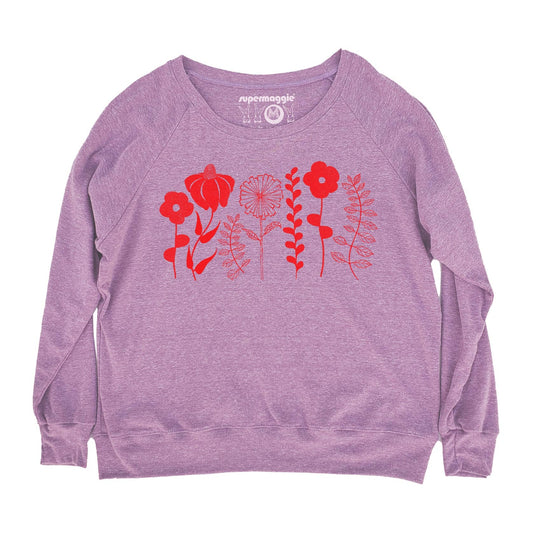 Spring Flowers Pia Tri Blend Pullover