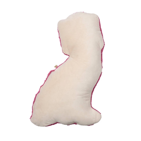 Shaped Chinoiserie Dog Hook Pillow Peking Handicraft