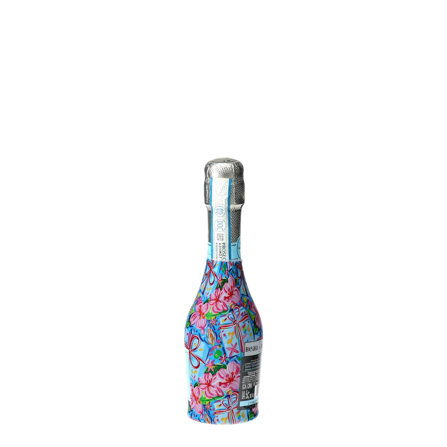 Beau Bottles Happy Birthday Brushed Presents - MINI Prosecco Collection - Set of 6 (Wraps Only)