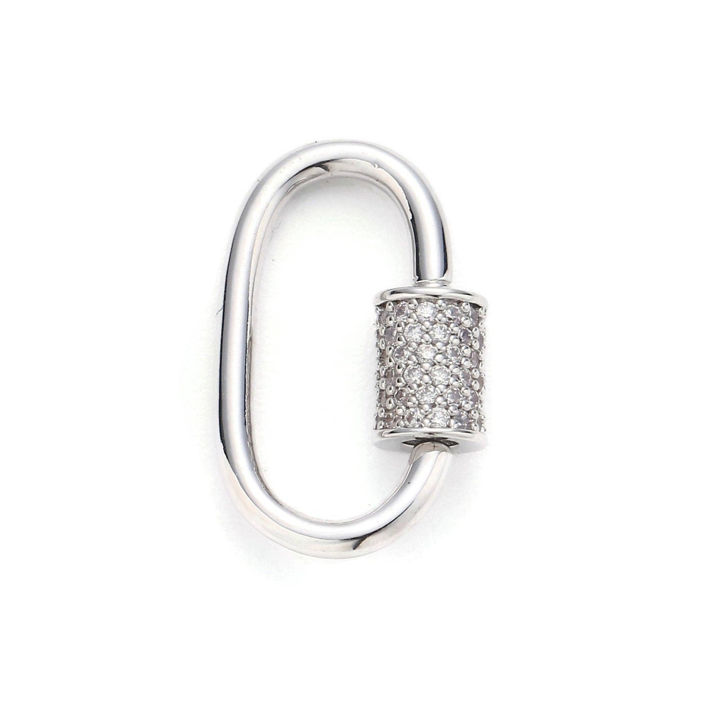 1pc Carabiner Screw Clasp