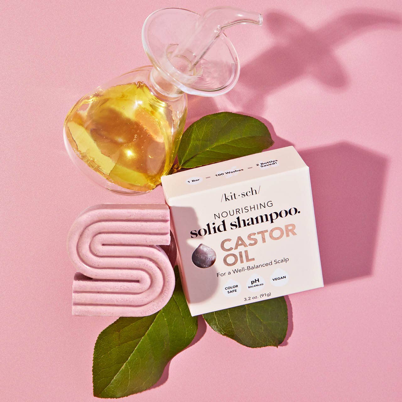 Castor Oil Nourishing Shampoo Bar KITSCH