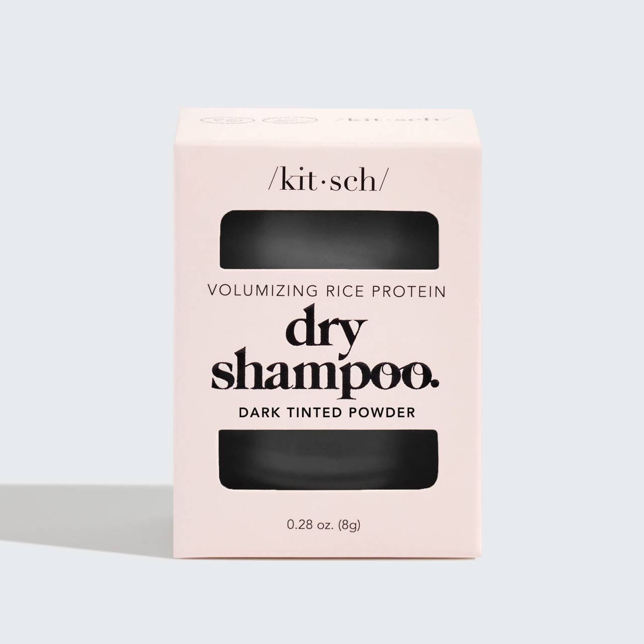 Volumizing Rice Protein Dry Shampoo - Dark Tinted Powder KITSCH