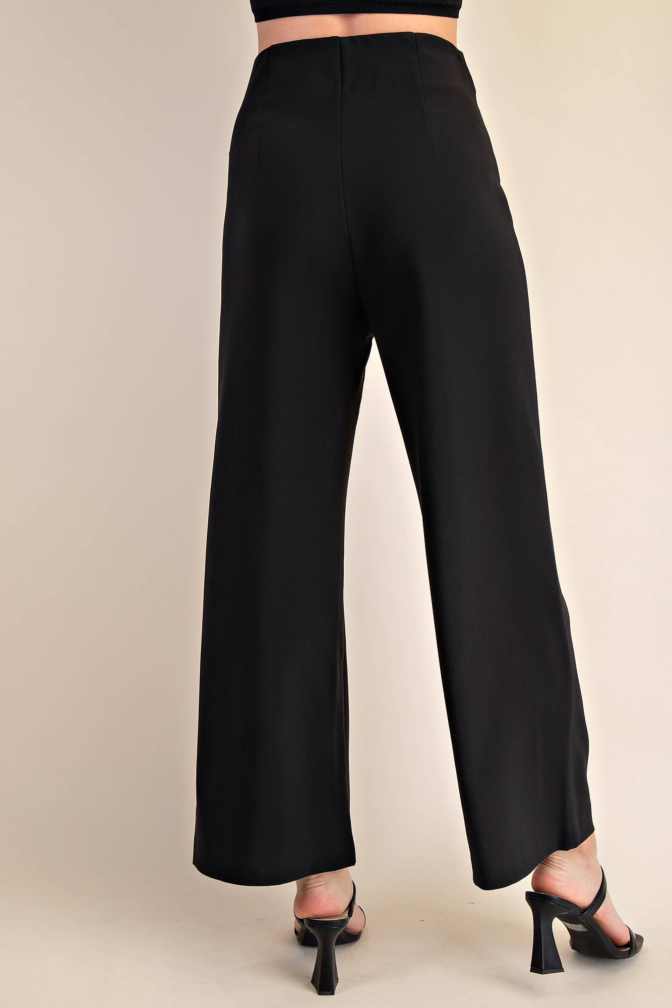 High Waist Wide Pants