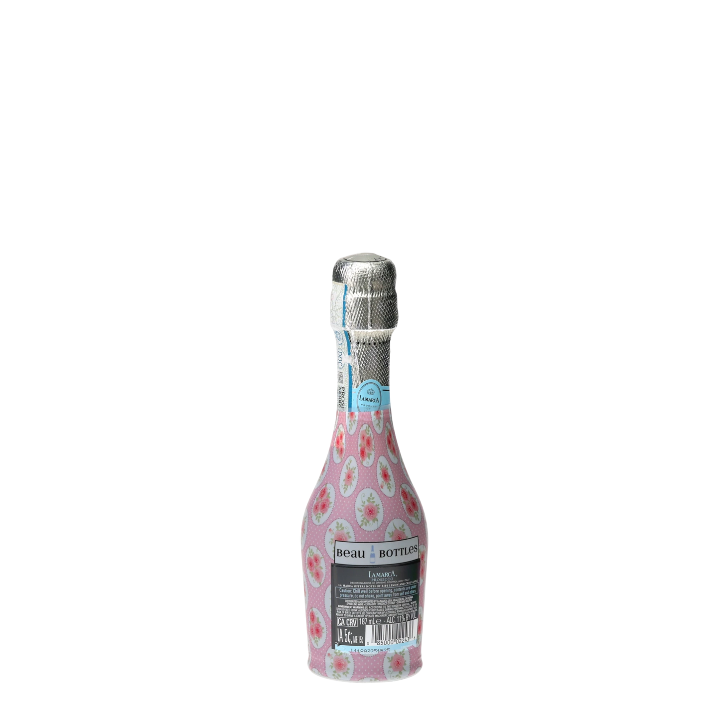 Beau Bottles Pink Chateau Dots- MINI Prosecco Collection - Set of 6 (Wraps Only)