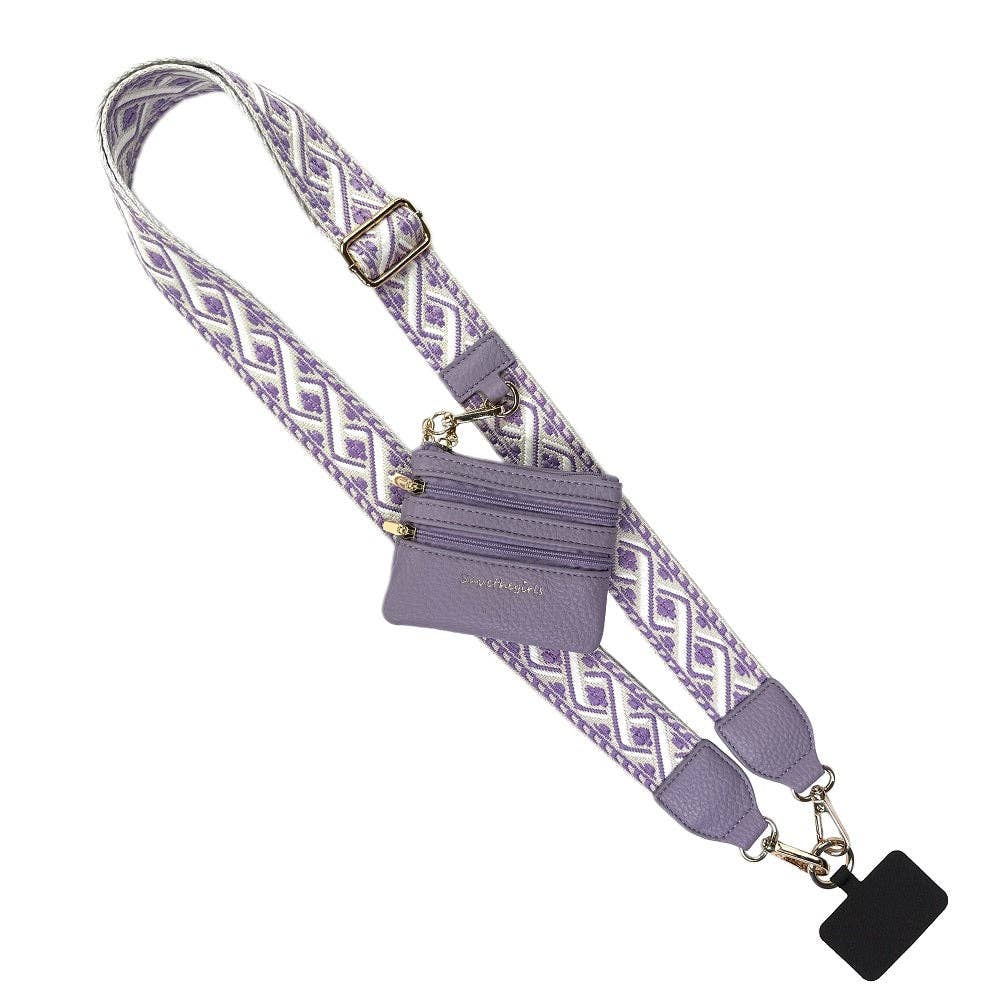 Clip & Go Strap w/Zippered Pouch XOXO (Shipping Feb 20)
