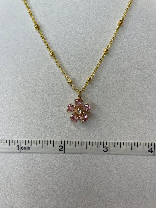 Medium Crystal Flower Charm Origami Owl
