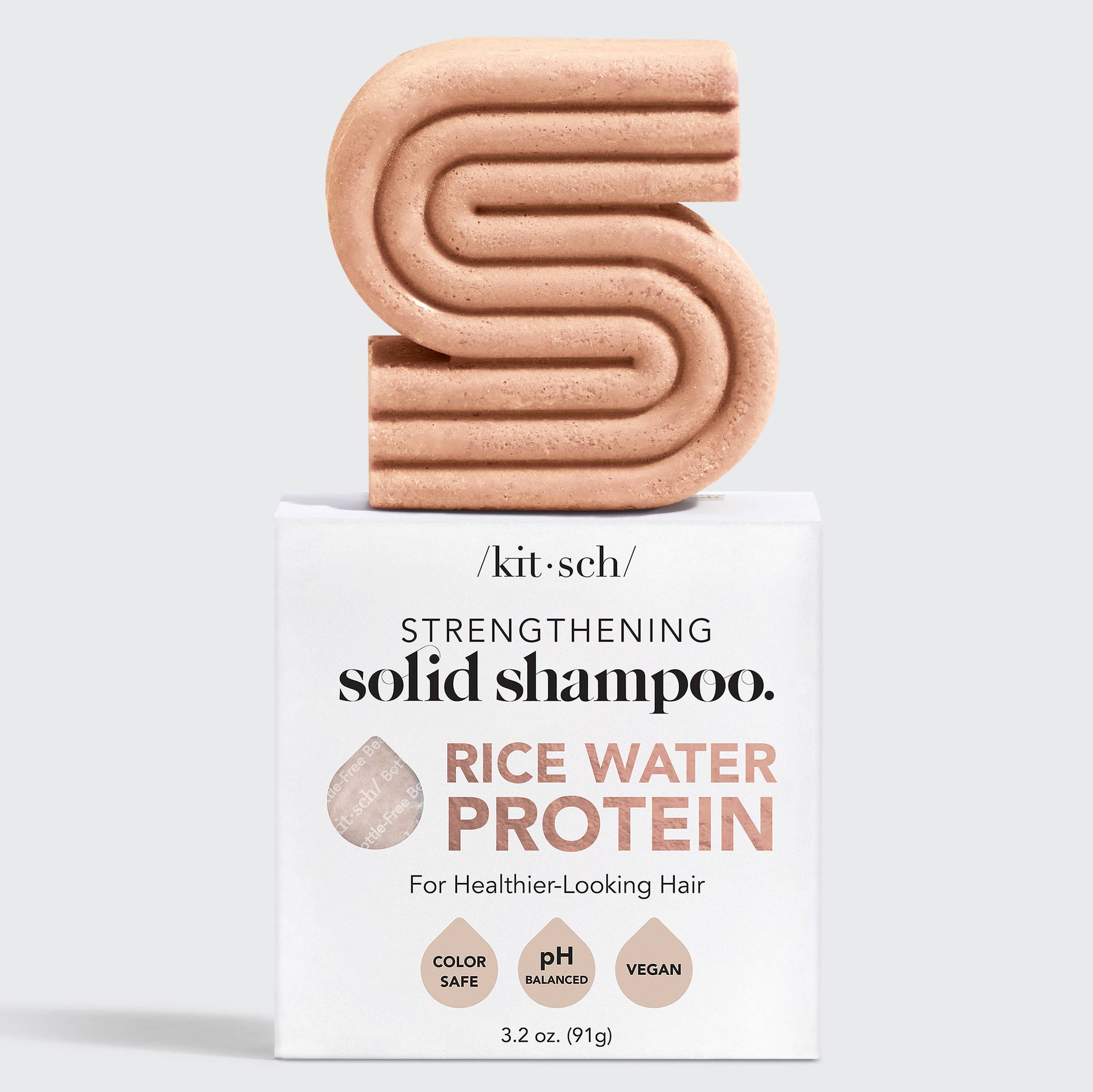 Rice Water Protein Shampoo Bar for Hair Growth KITSCH