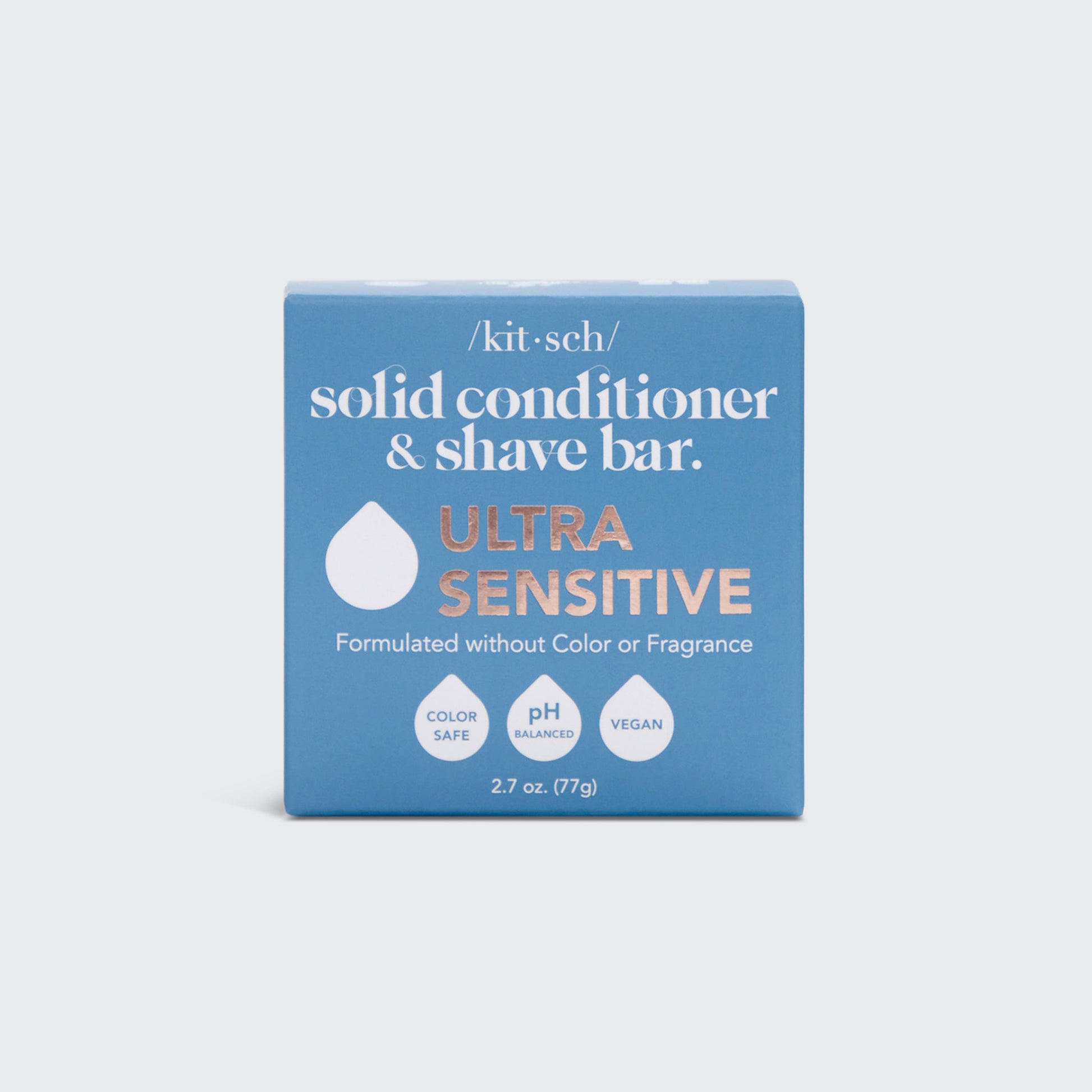 Ultra Sensitive Conditioner & Shave Bar Fragrance-Free KITSCH