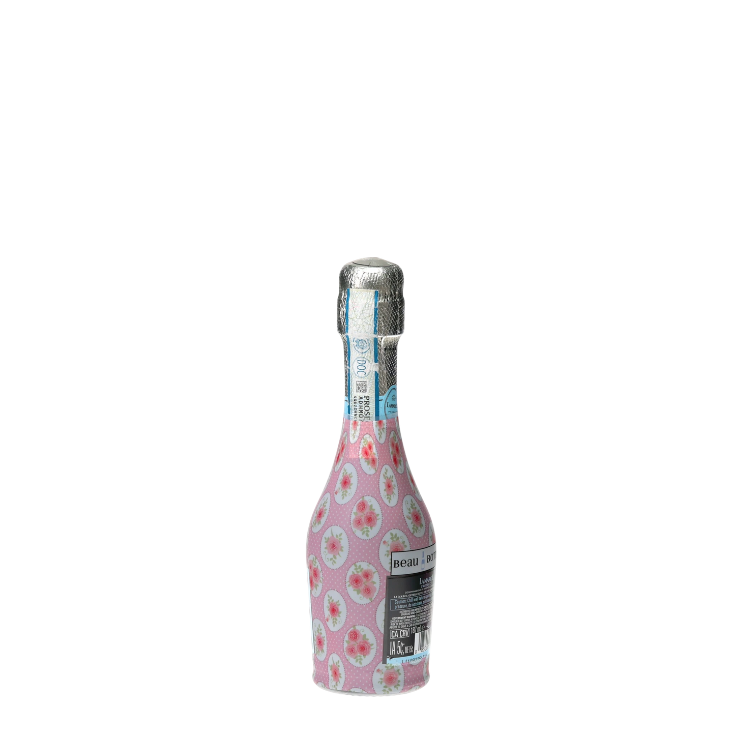 Beau Bottles Pink Chateau Dots- MINI Prosecco Collection - Set of 6 (Wraps Only)