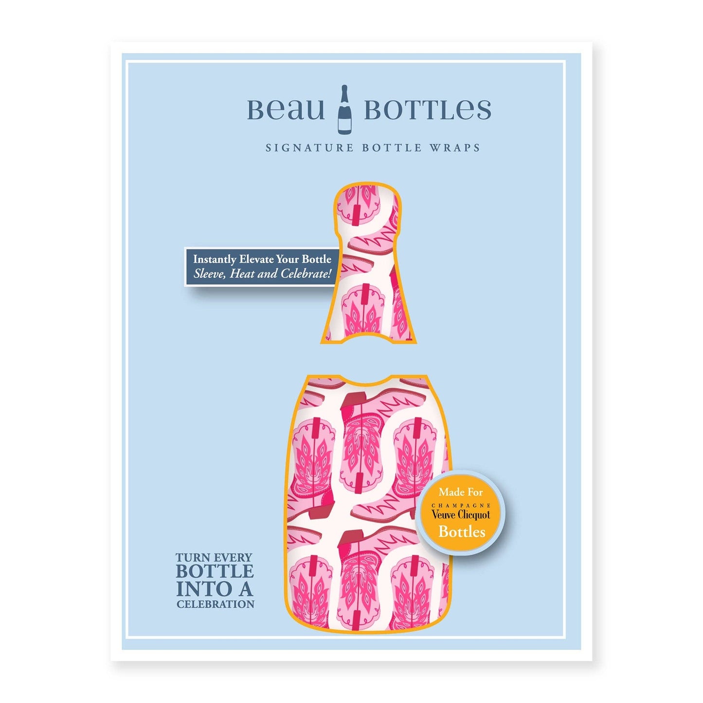 Beau Bottles Cow Girl - Champagne Collection