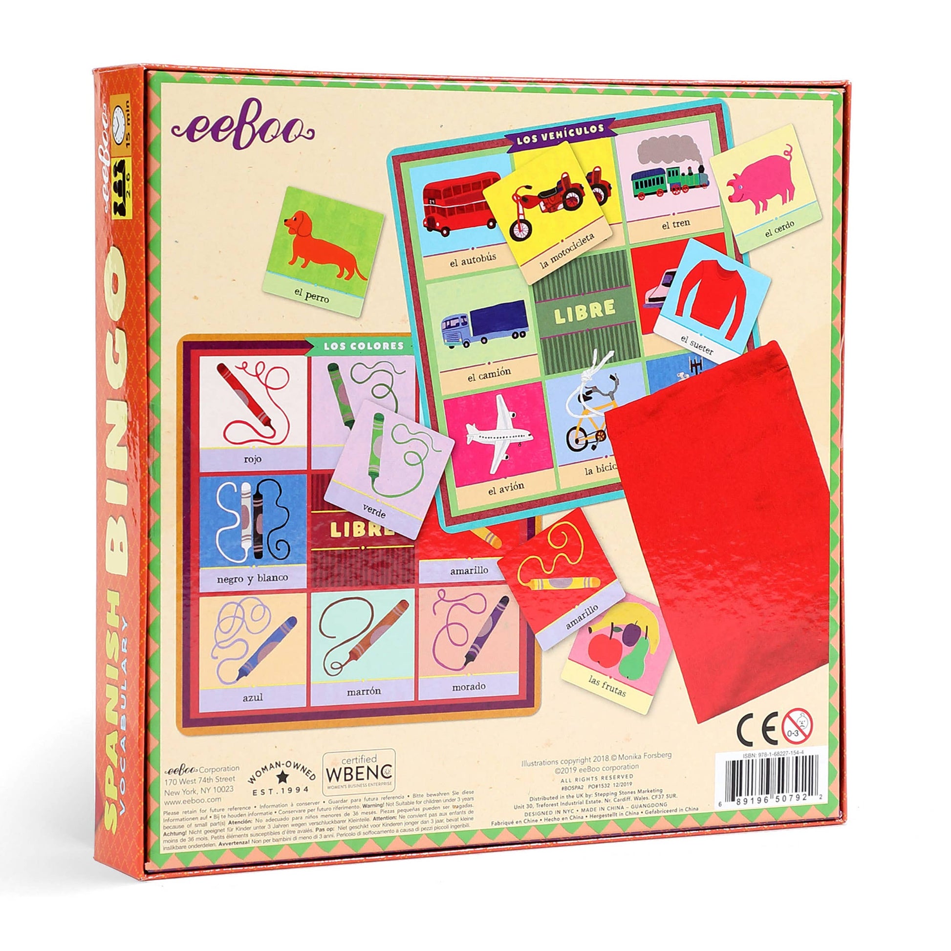 Spanish Bingo eeBoo