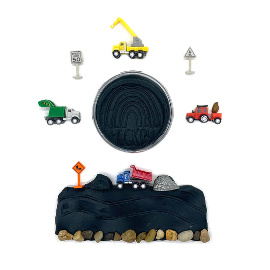 Transportation Sensory Play Dough Kit Earth Grown KidDoughs (KidDoughs by EGKD)