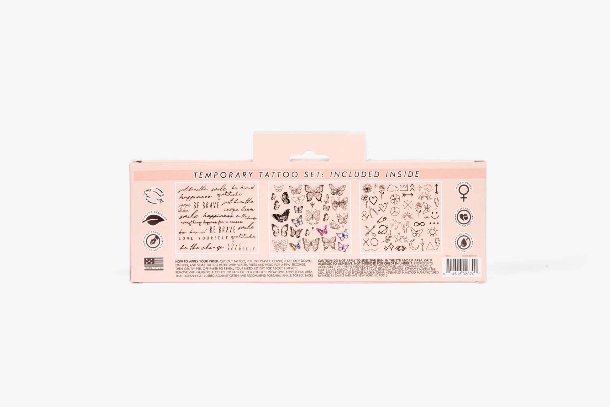 Deluxe Tattoo Gift Set INKED by Dani