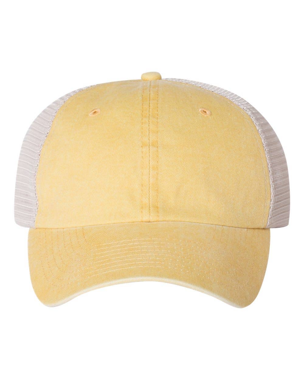 Wildflowers on Soft SP510 Sportsman Pigment-Dyed Trucker