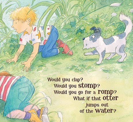 Otter Out of Water, a rhyming picture book Sleeping Bear Press