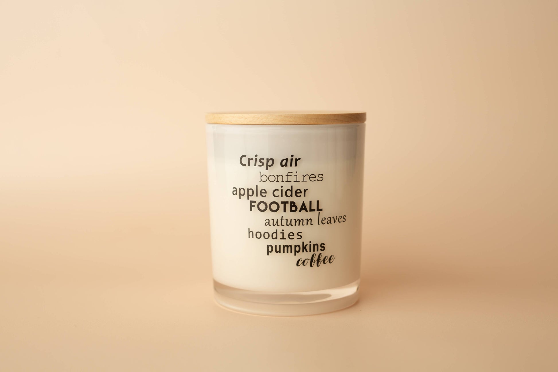 Fall Vibes Soy Candle Unplug Soy Candles