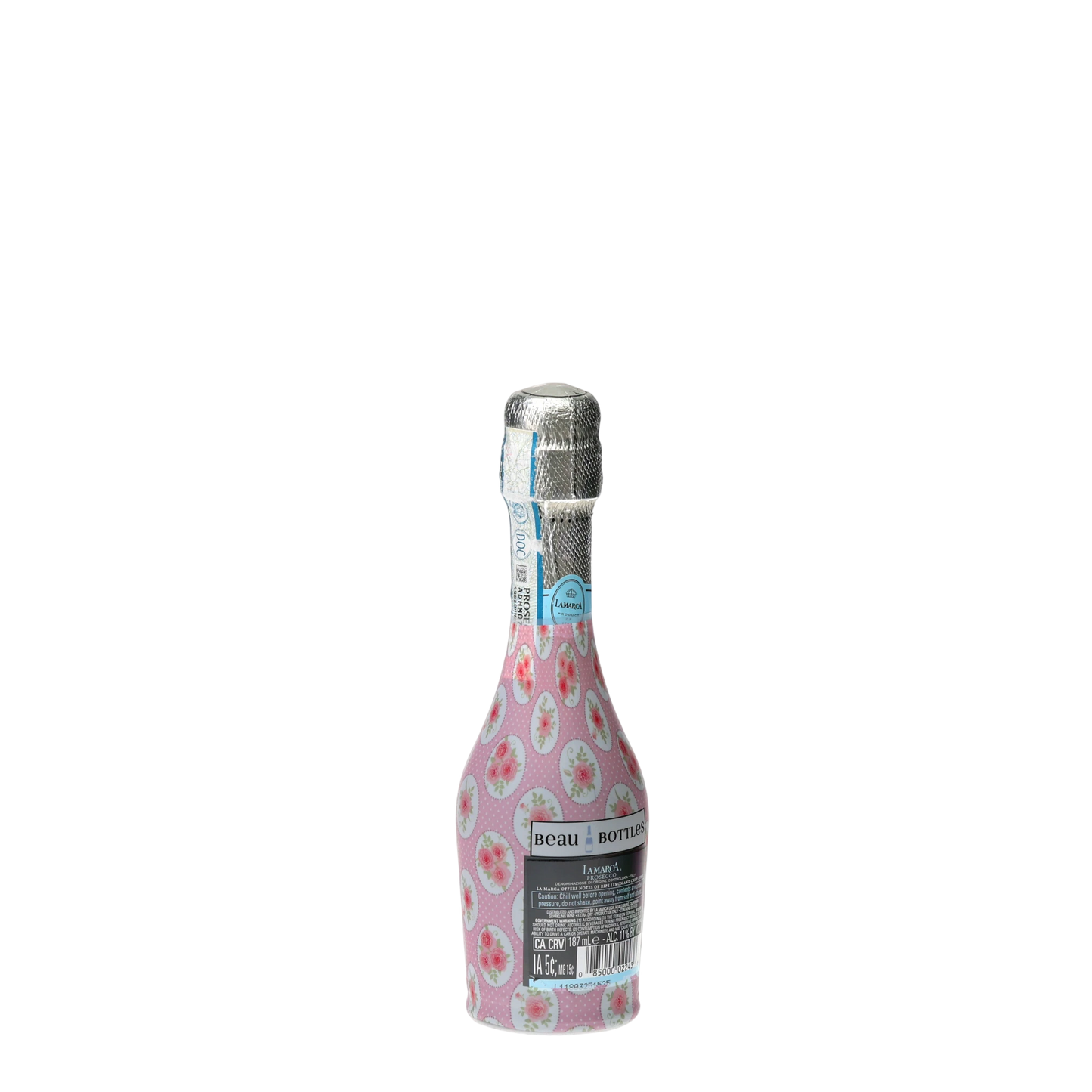 Beau Bottles Pink Chateau Dots- MINI Prosecco Collection - Set of 6 (Wraps Only)
