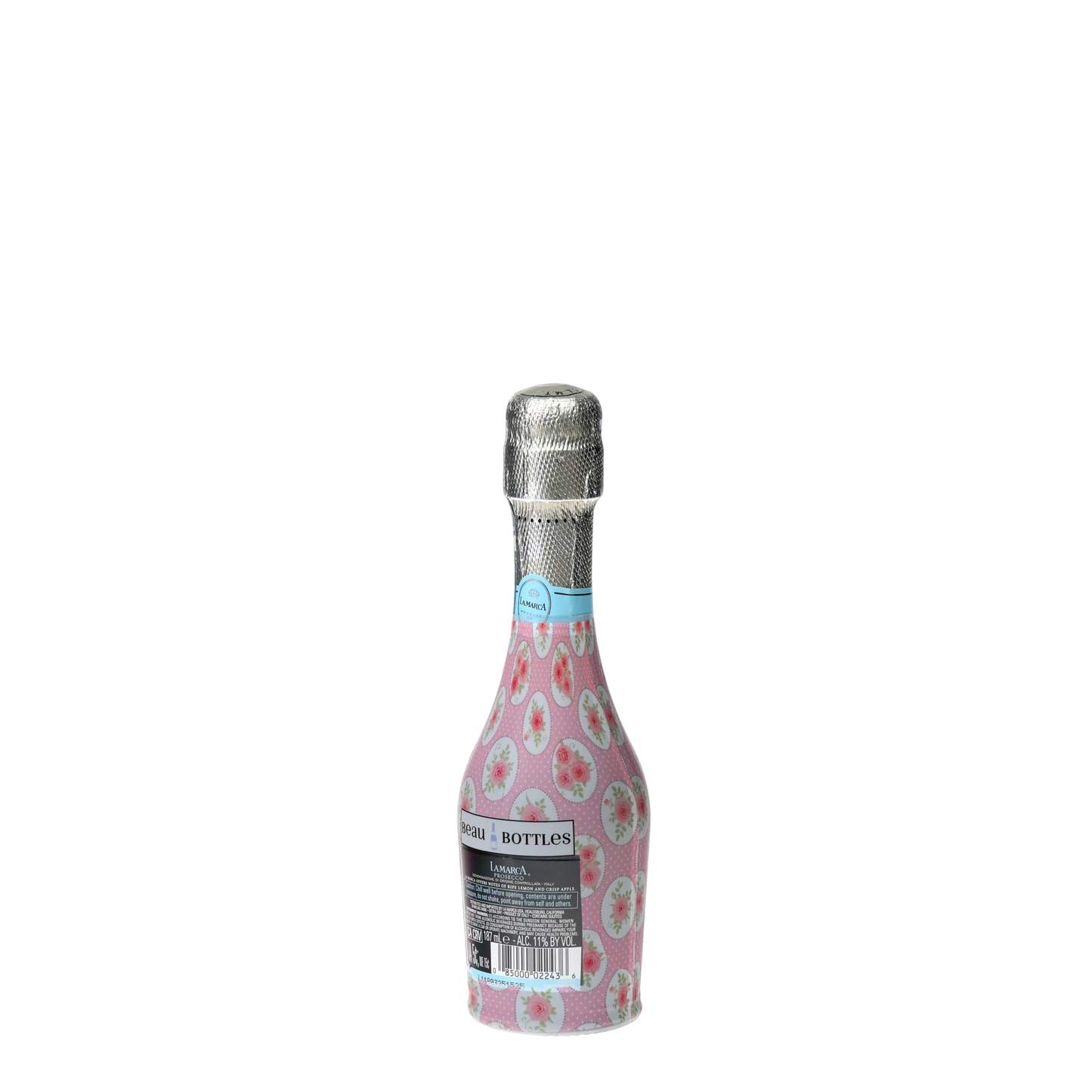 Beau Bottles Pink Chateau Dots- MINI Prosecco Collection - Set of 6 (Wraps Only)