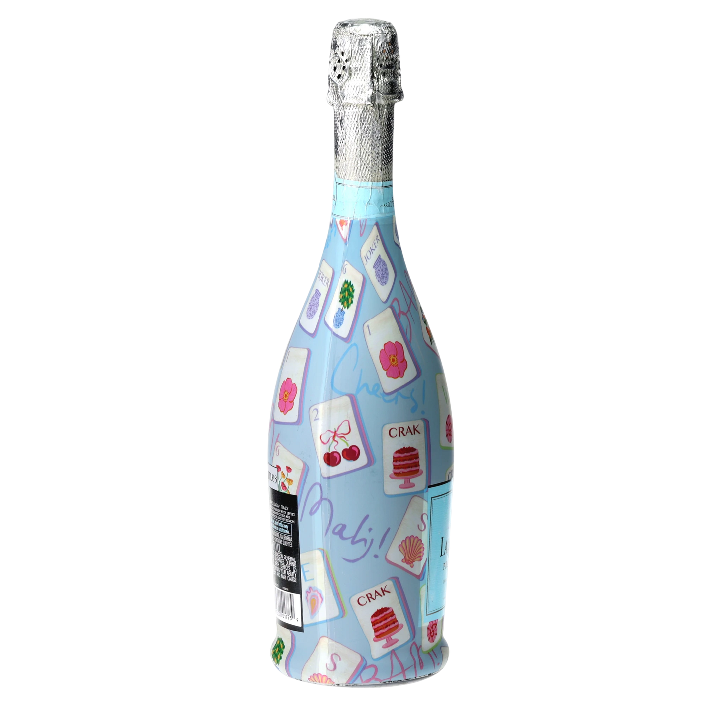 Beau Bottles Pastel Blue Mahjong - Prosecco Collection