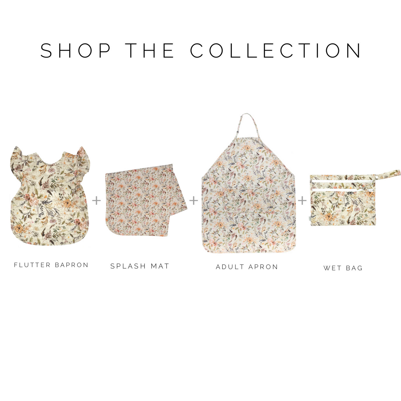 Delilah Floral Apron  - Youth/Adult BapronBaby