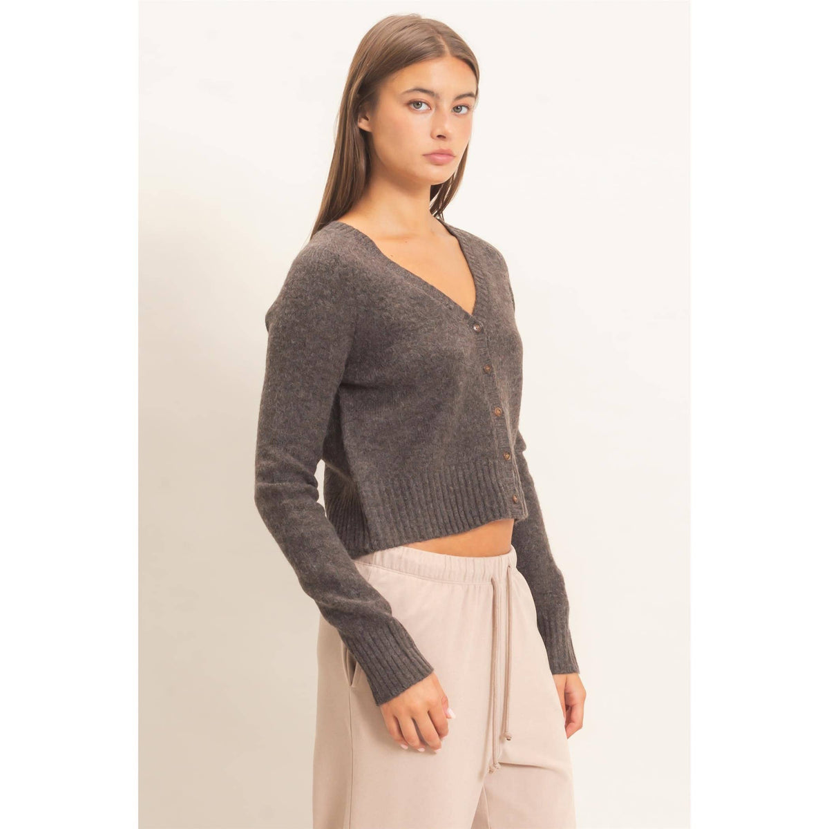 V-Neck Cardigan
