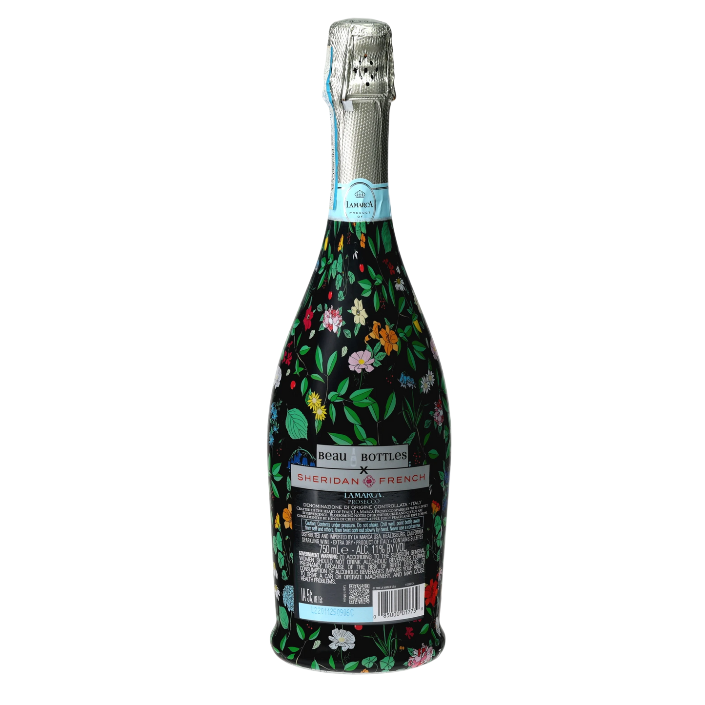 Beau Bottle x Sheridan French Collection - Onyx Wildflower - Prosecco Collection